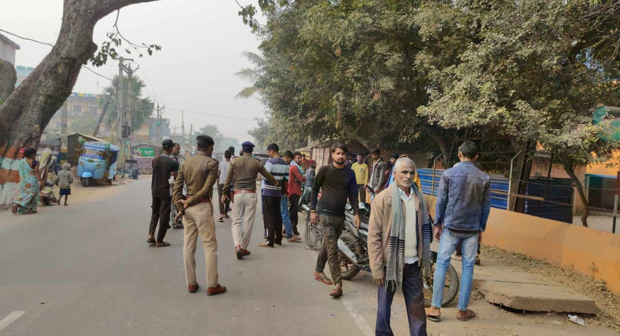 sheikhpura schoolgirls assault principal uniform bag issue parents protest education department inquiry