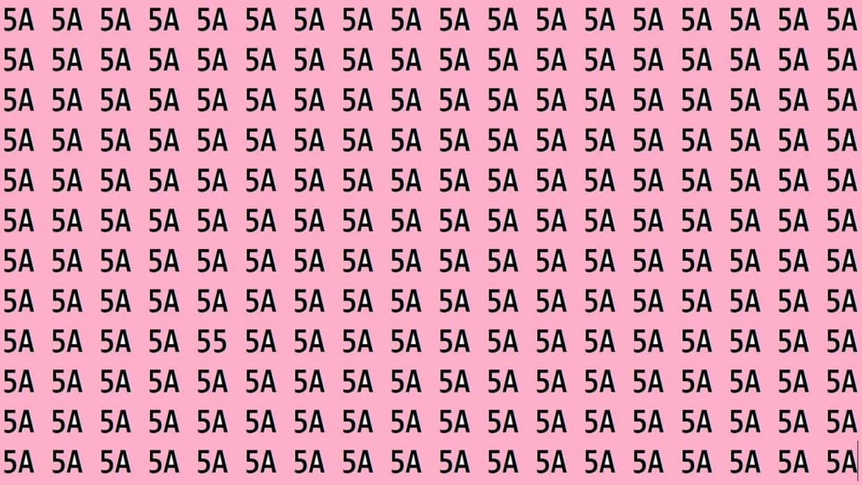 Optical Illusion IQ Test Brain Test If You Have Hawk Eyes Then Find 55 in 25 seconds