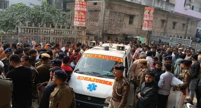 purnia private clinic medical negligence delayed c section 26 year old woman death family protest