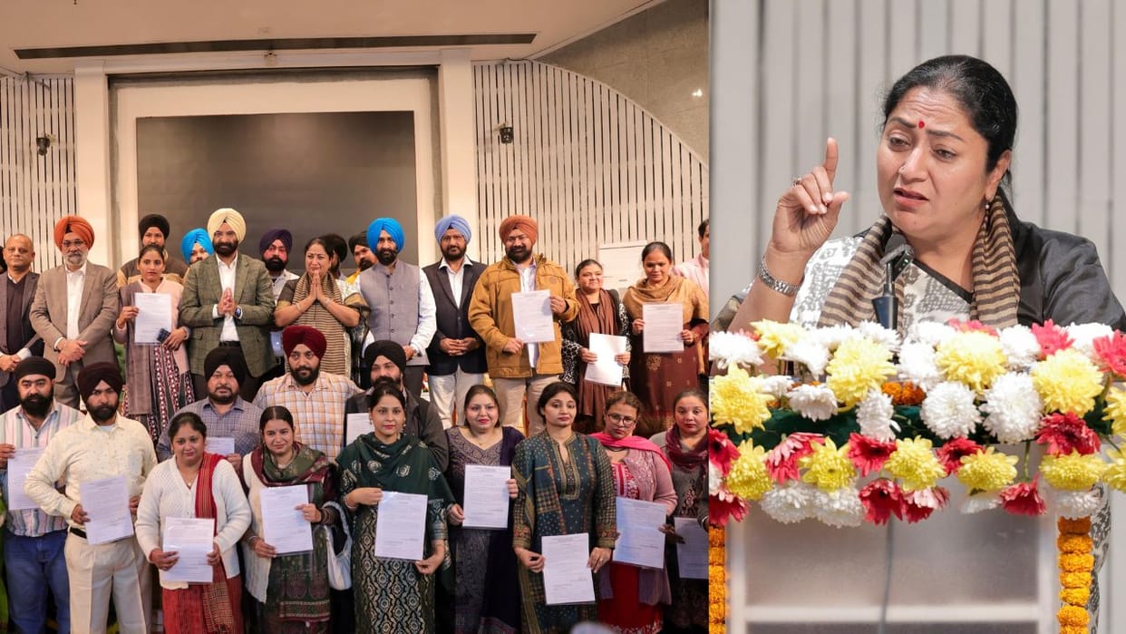 Delhi Chief Minister Rekha Gupta handed over appointment letters to families of 1984 Sikh riot victims and dep