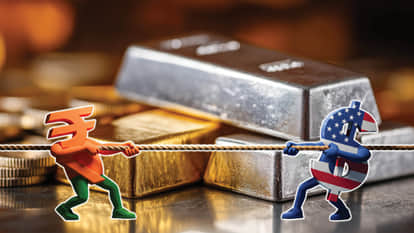 Gold reaches 7-week high, silver nears record; Rupee slips to new low
