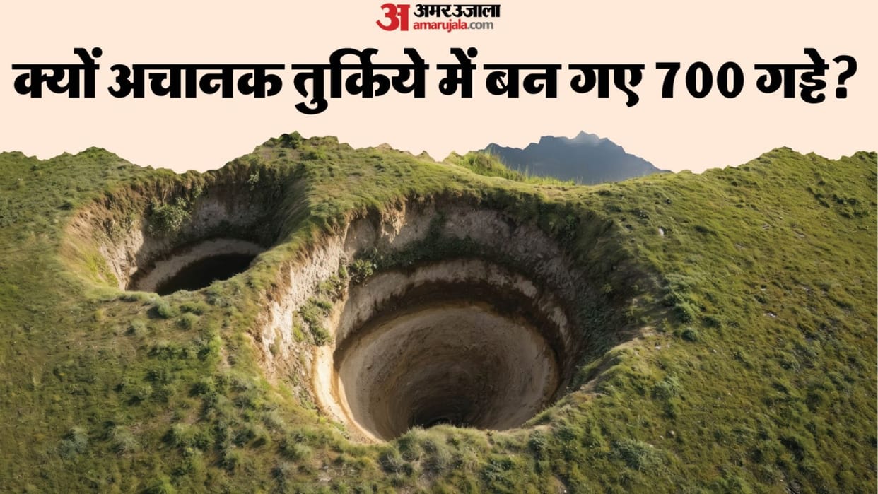 Nearly 700 massive sinkholes consume Turkey farmland fueled by extreme drought Nasa Warn
