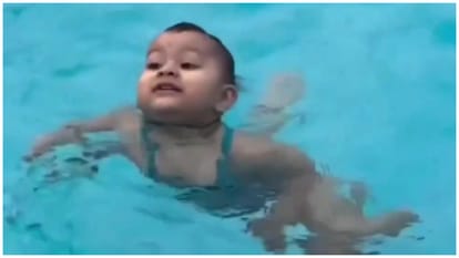 veda sarfare youngest swimmer india book of records 100m swimming ratnagiri swimming pool child 5b0d9707781f0747f6a9434bb93310ca.jpeg?w=414&dpr=1 1-year-old Veda Sarfare Becomes Youngest Indian to Swim 100 Metres