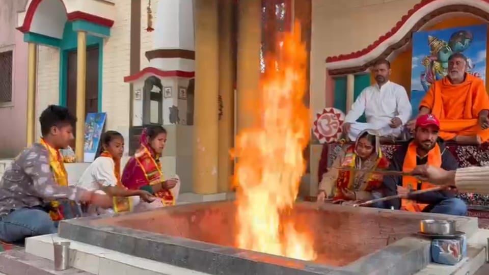 Shuddhikaran Yagya held at Yashvir Ashram Baghra, six Muslims return to Sanatan Dharma