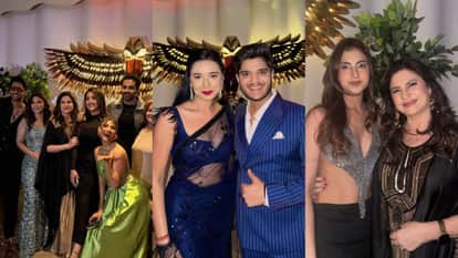 bigg boss 19 success party tanya mittal neelam farrhana bhatt  gaurav khanna mridul tiwari