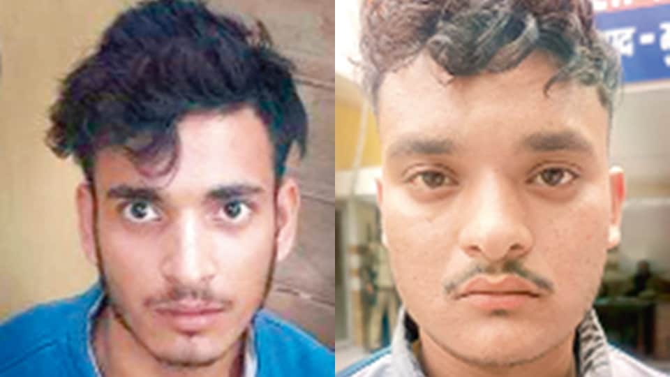 नशे के साथ पकड़े गए आरोपी