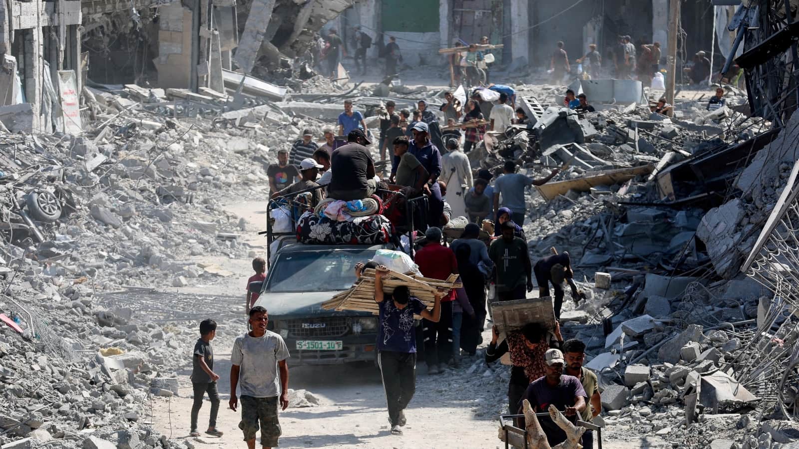 गाजा पट्टी में इस्राइली हमले