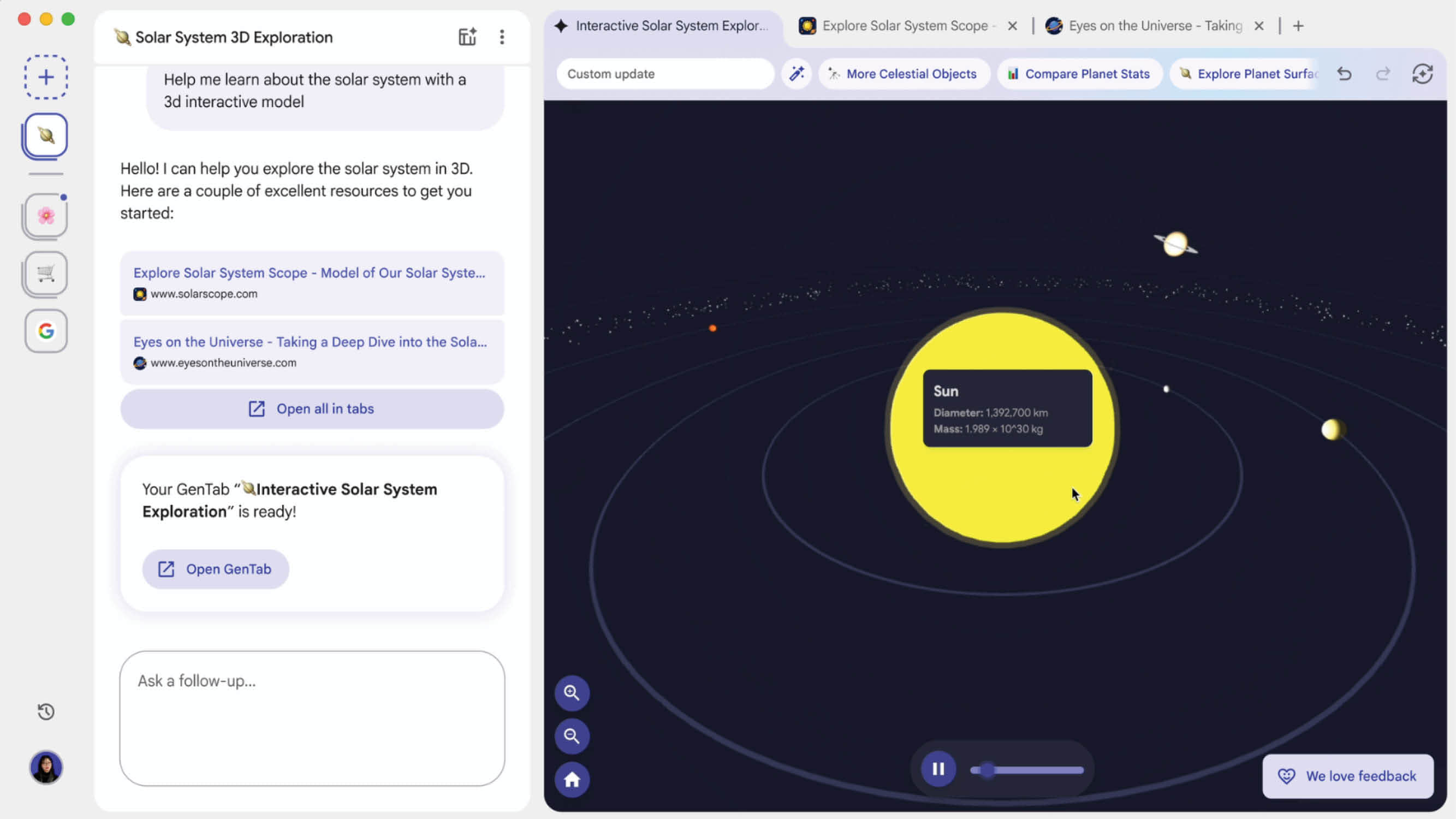 गूगल डिस्को एआई ब्राउजर