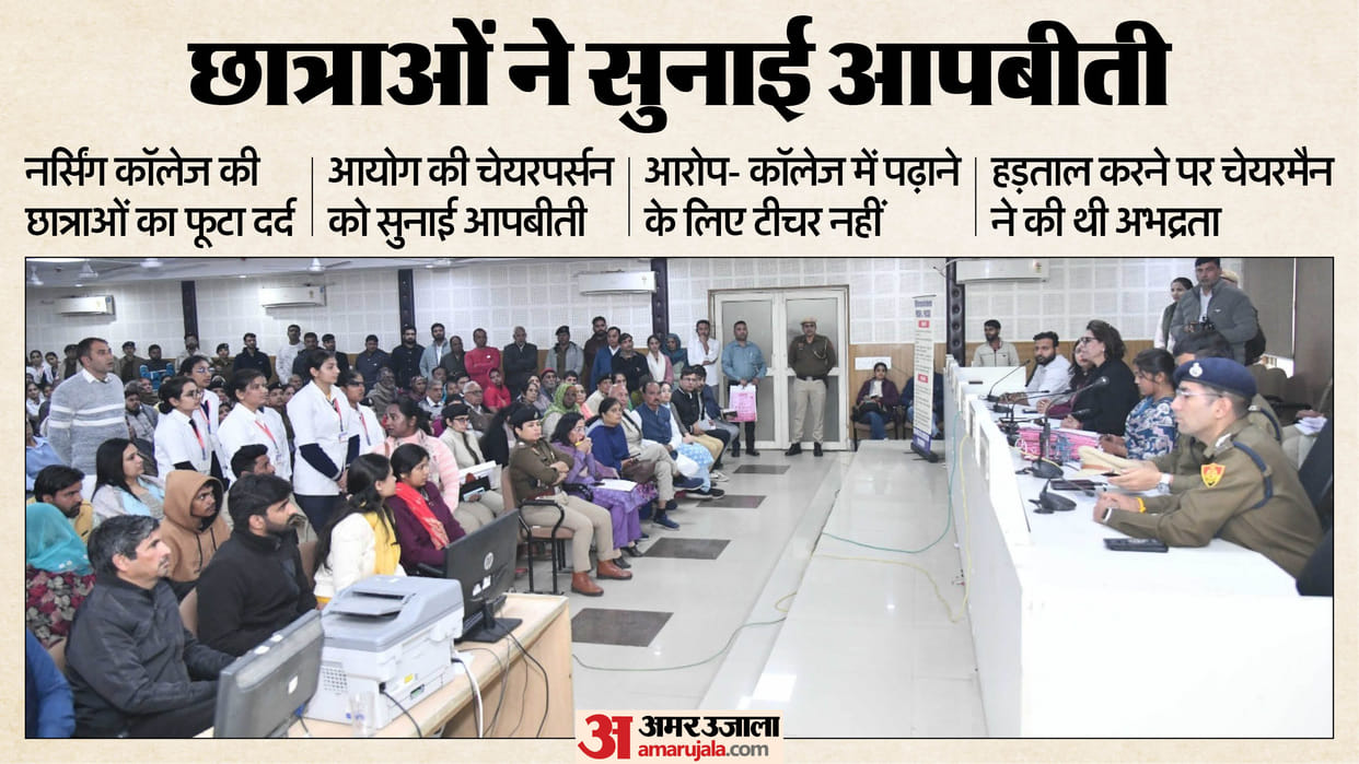 Haryana Nursing College Complaint Students Allege Harassment and Poor Hostel Facilities State Women Commission