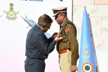 Jaipur News: IPS Biju Honoured with Indian Air Force Chief’s Commendation for Role in Operation ‘Sindoor’
