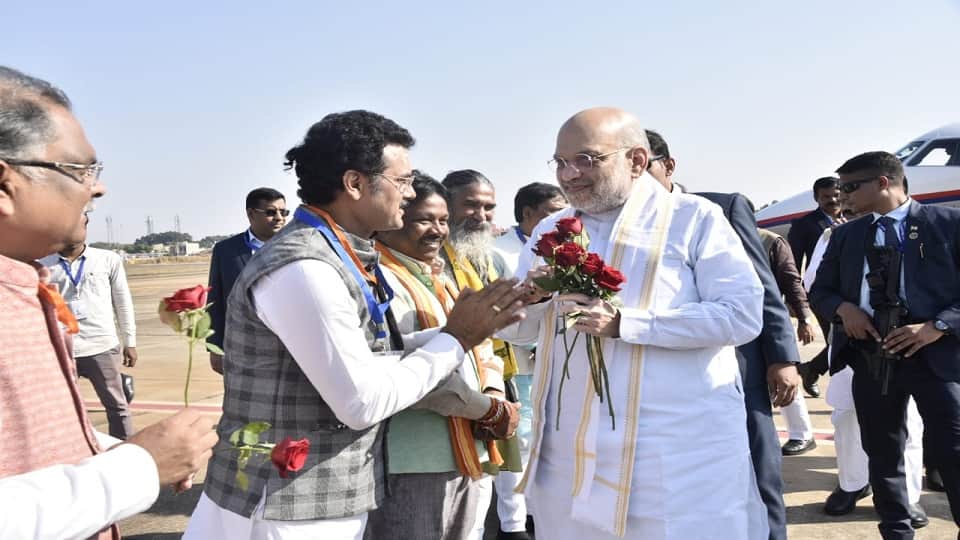 जगदलपुर में अमित शाह