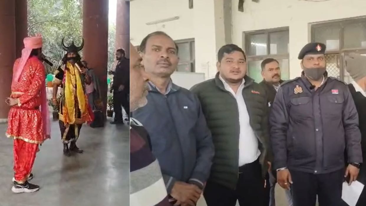 National Lok Adalat organized in Surajpur District Court crowd of people gathered