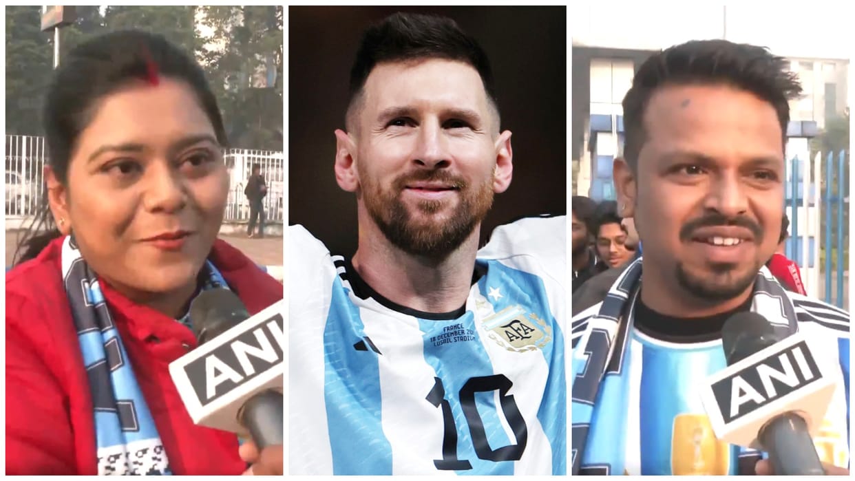 Lionel Messi in Kolkata: Couple Cancels Honeymoon to See Football Icon, Say Watching Him Matters More