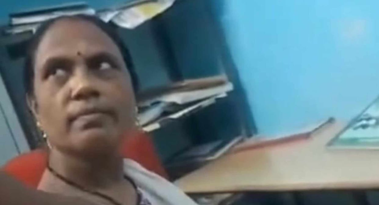 kishanganj phc belwa anm bribery case viral video contract cancelled bihar health department