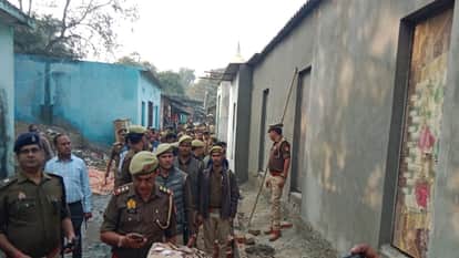 police launched a major operation against intruders in Budaun
