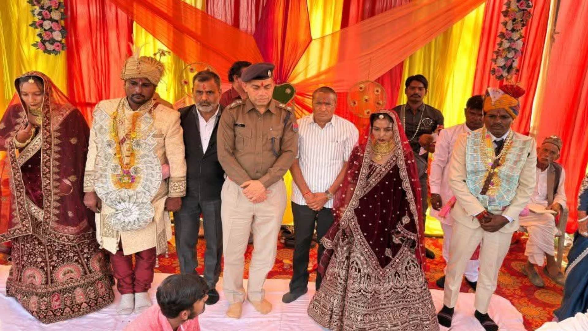 स्कूल में बजी शहनाई, पूरे गांव की भागीदारी से दो बेटियों की शादी करवाई