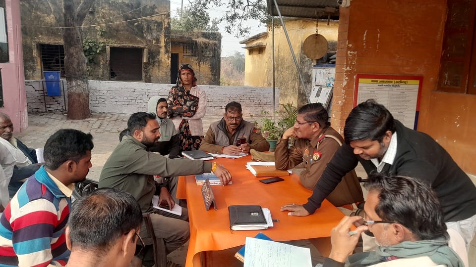 Officers engaged in SIR in Akarabad Samadhan Diwas
