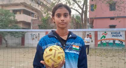 sarans sonam kumari national sepak takraw bihar team under 19 girls championship