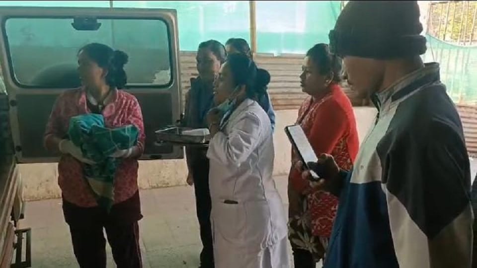 A mentally challenged woman gave birth to a healthy baby in a 102 ambulance her family abandoned her Learn mor