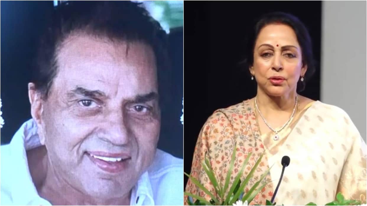 Dharmendra prayer meet Mathura: Hema Malini shares memories Of Her Late husband and He-Man of Bollywood