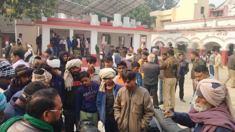 UP BJP Leader Murder Gram Pradhan Son Beaten to Death in Ghazipur Found on Road