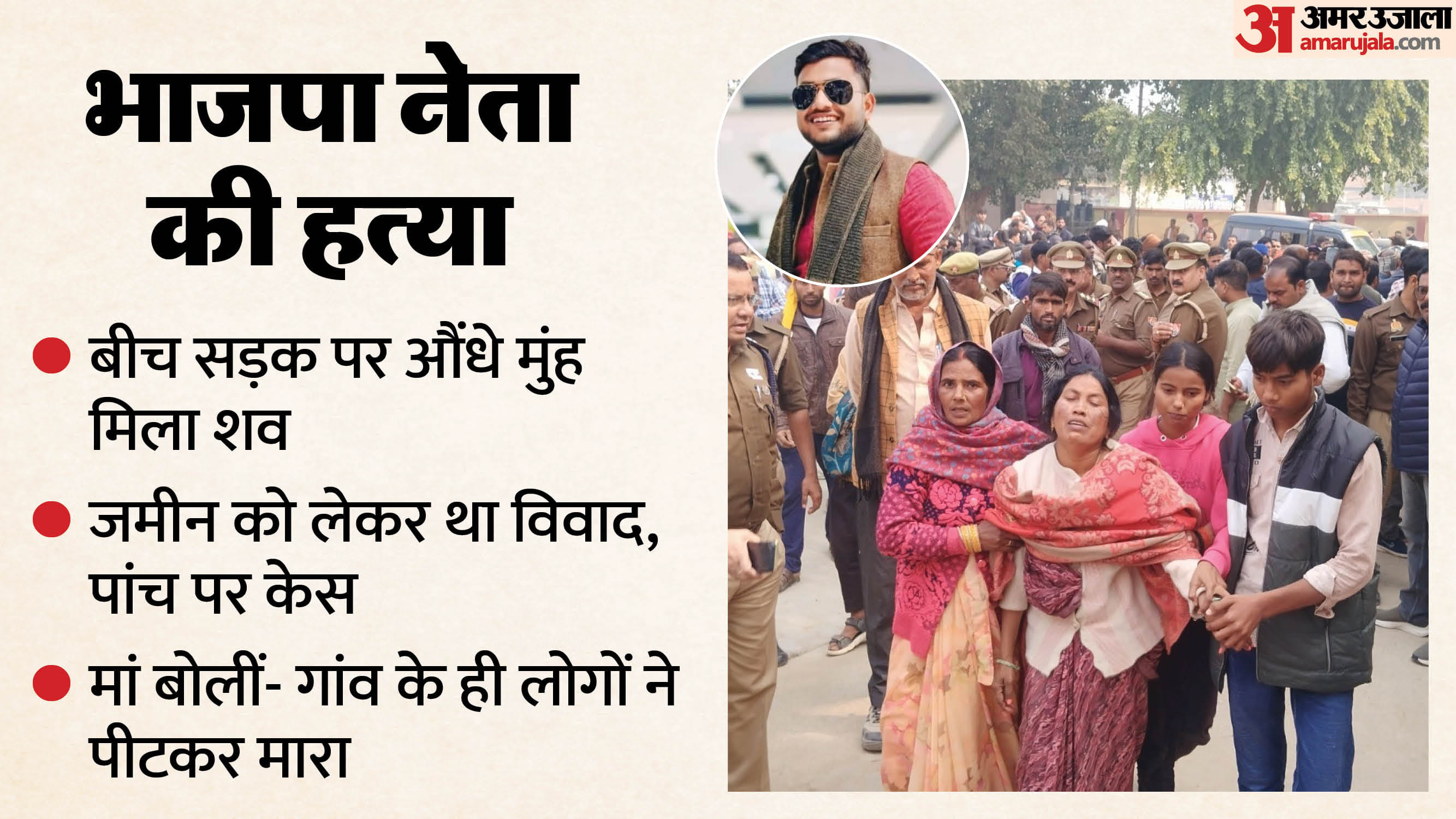 UP BJP Leader Murder