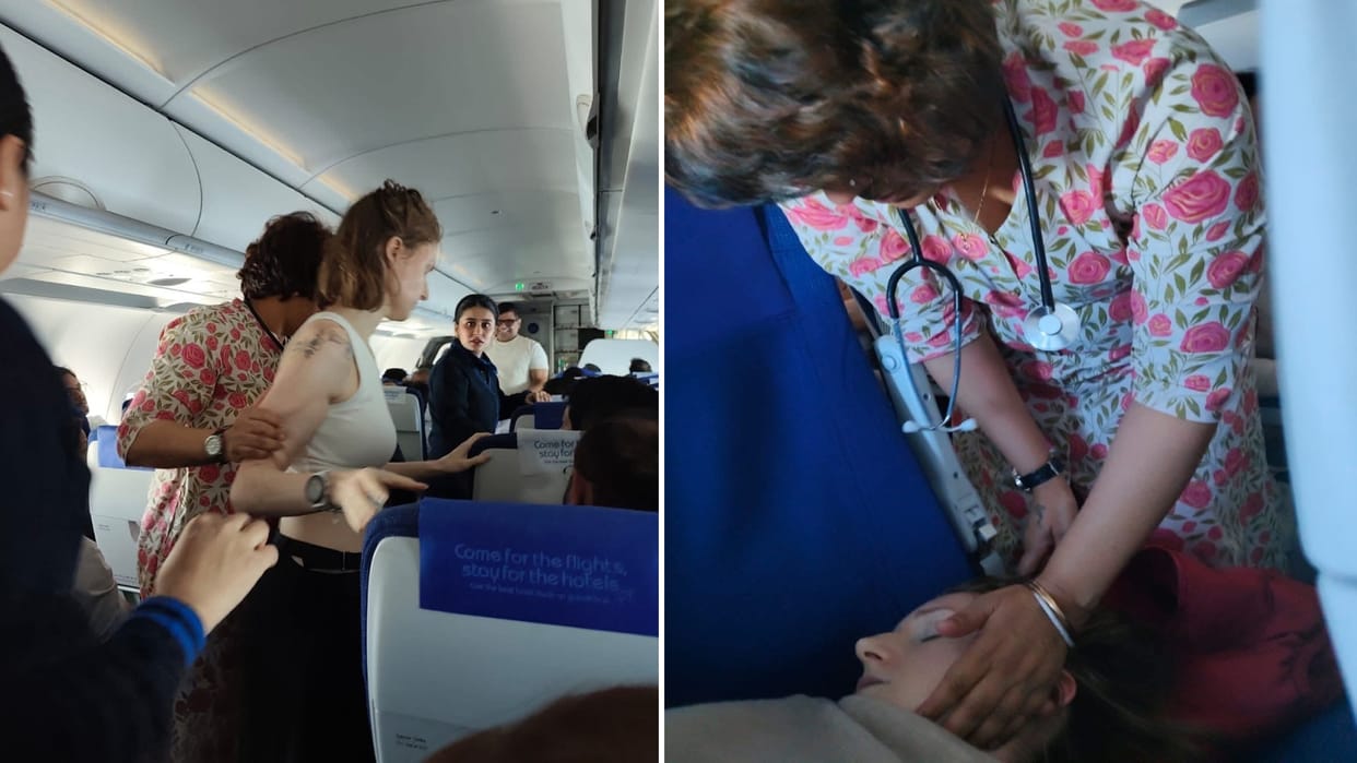 Karnataka former MLA who is doctor saves life of American co-passenger mid air