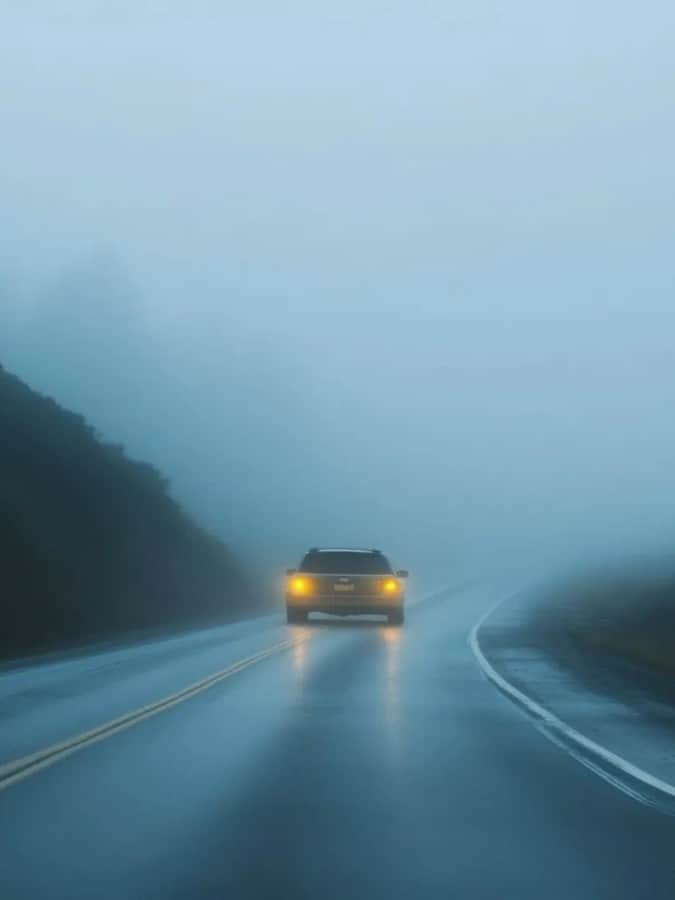 Car Driving Tips In Fog