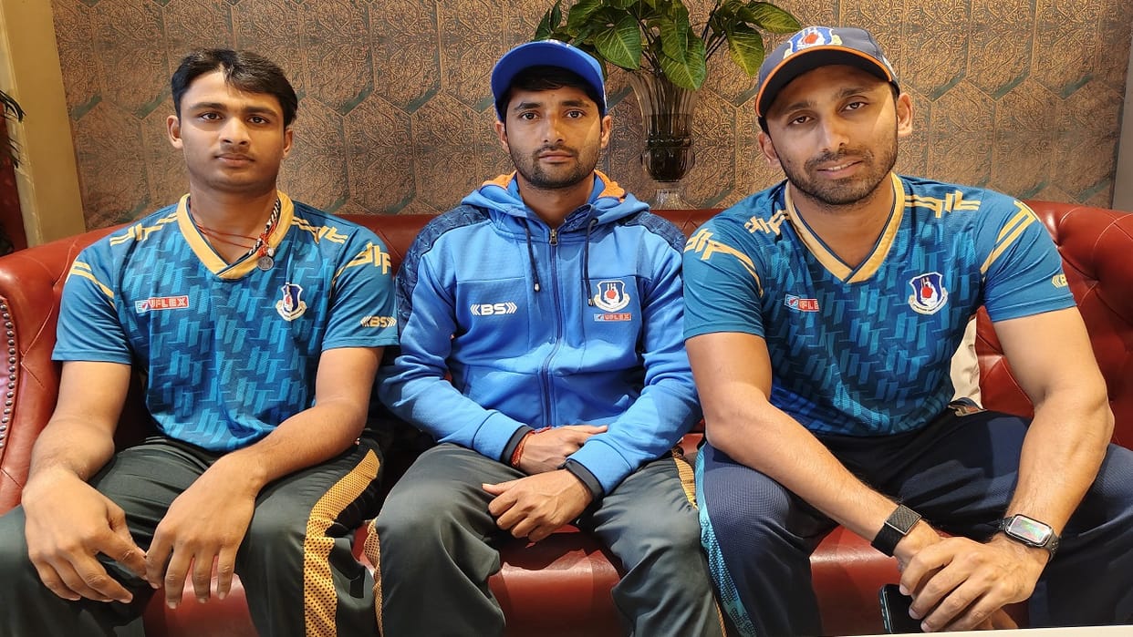 Cooch Behar Trophy Uttar Pradesh cricket team held a practice session in Bareilly