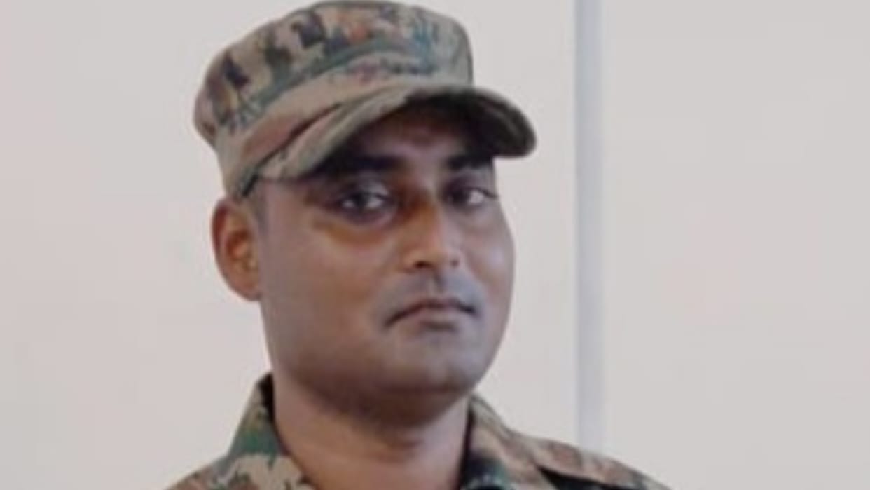 Army soldier Manish died of a heart attack in assam