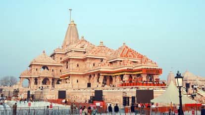 अयोध्या के राम मंदिर की तस्वीर