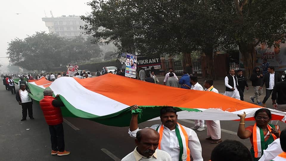 congress mega rally at Ramlila Maidan Rahul Gandhi directly attacked Modi-Shah
