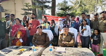 saharsa police operation muskaan 43 stolen lost mobile recovered