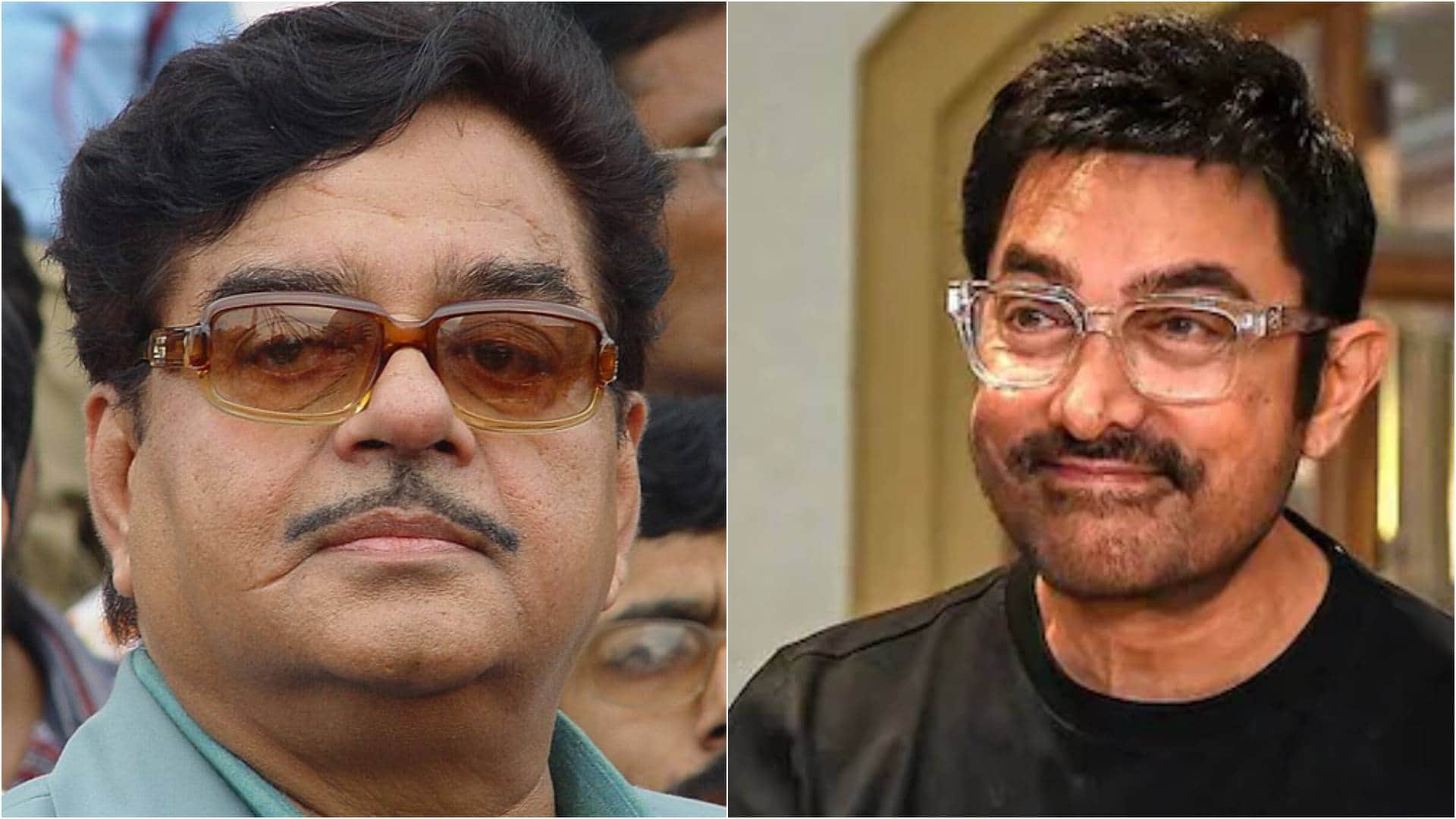 शत्रुघ्न सिन्हा-आमिर खान