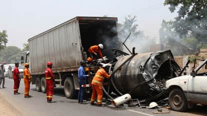 Udaipur NH Accident: 6 vehicles collide on Pindwara National Highway; 3 people die on spot, long traffic jam
