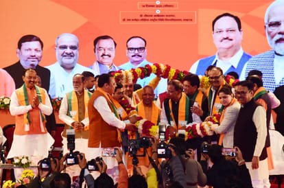 UP BJP: Pankaj Chaudhary takes charge as the 17th President of UP BJP