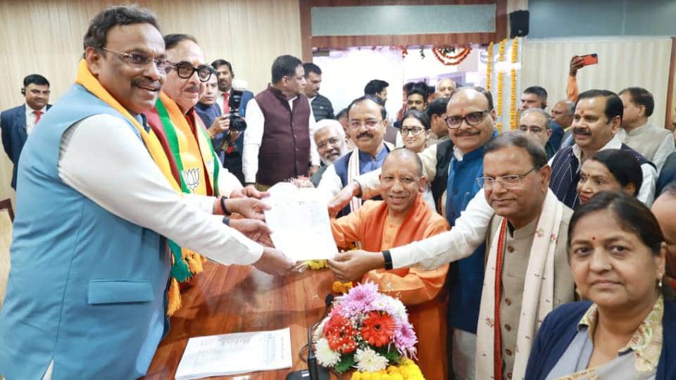 BJP concern about Kurmi vote bank made Pankaj Chaudhary face of UP BJP state president