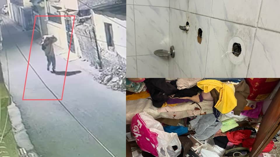 Dehradun Crime Theft at lawyer house Thieves stole quilts and mattresses from  bathroom even removed taps