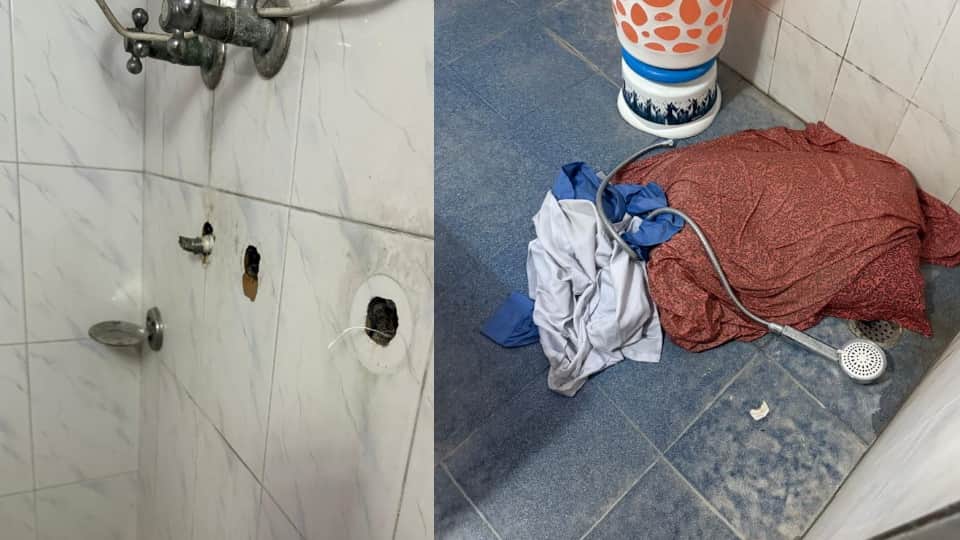 Dehradun Crime Theft at lawyer house Thieves stole quilts and mattresses from  bathroom even removed taps