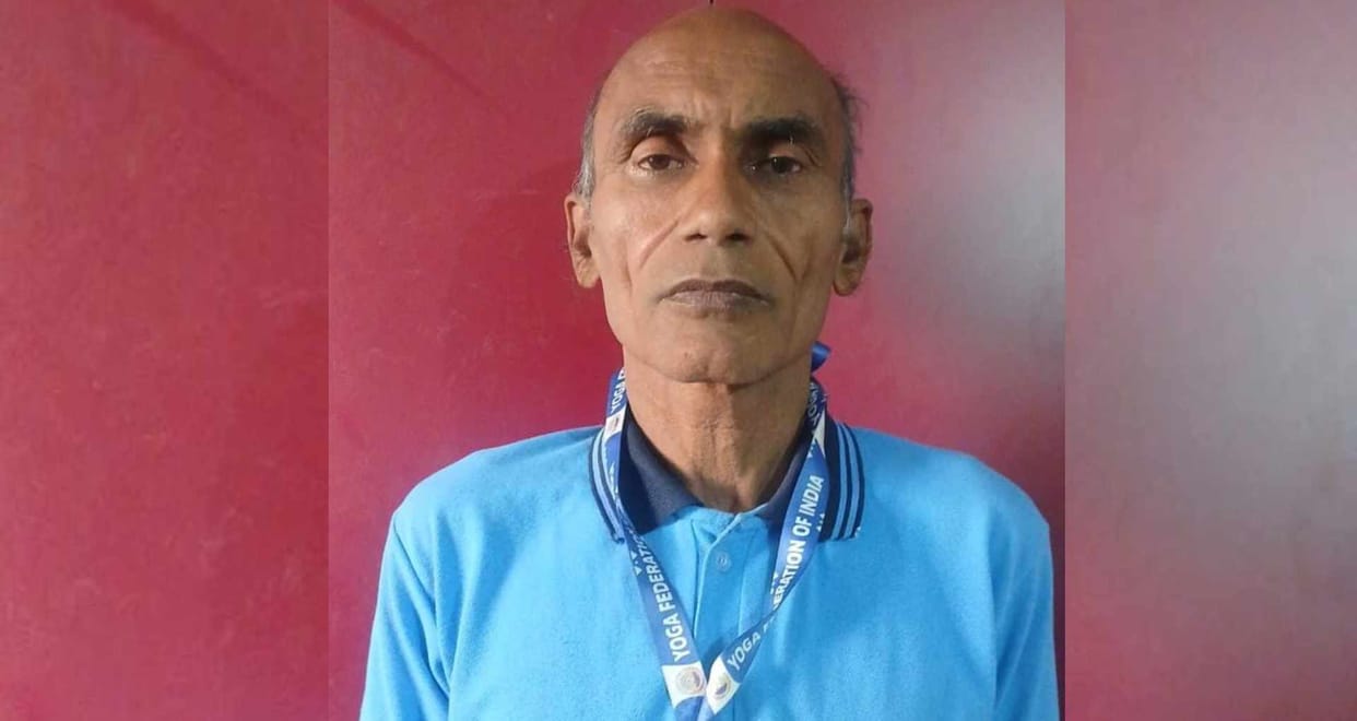 saran chandrashekhar prasad singh national yoga referee yoga federation of india ranchi championship 2025