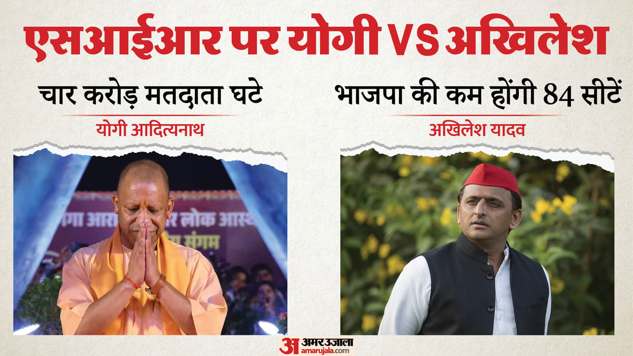 UP: CM Yogi said that the state has lost four crore voters, they should be added – Akhilesh's counterattack…no