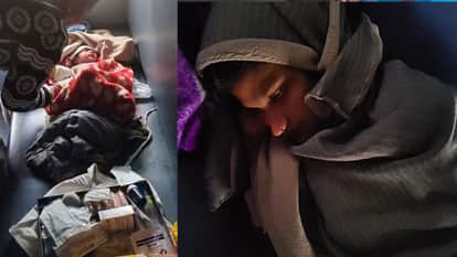 A woman gave birth to a baby girl after suffering labour pains on the Saryu-Yamuna Express train in Basti