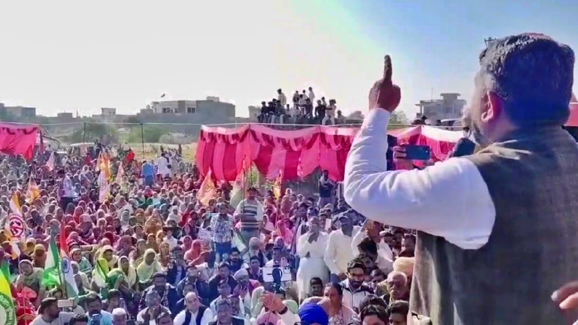 Hanumangarh Ethanol Plant Controversy Mahapanchayat On 17 December Farmers From Punjab Haryana To Join