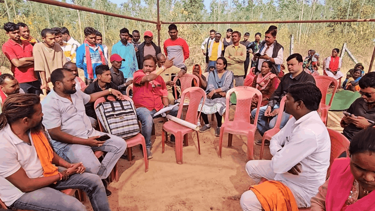 tense situation rise between two groups over land dispute in Junawahi village