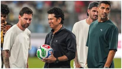 ‘Are Your Lungs Insured?’ Smoggy Delhi Welcomes Lionel Messi as GOAT India Tour Reaches Final Stop