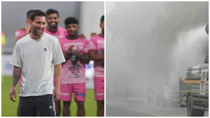 ‘Are Your Lungs Insured?’ Smoggy Delhi Welcomes Lionel Messi as GOAT India Tour Reaches Final Stop