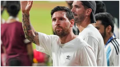 ‘Are Your Lungs Insured?’ Smoggy Delhi Welcomes Lionel Messi as GOAT India Tour Reaches Final Stop