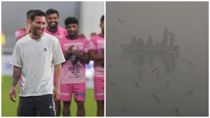 ‘Are Your Lungs Insured?’ Smoggy Delhi Welcomes Lionel Messi as GOAT India Tour Reaches Final Stop