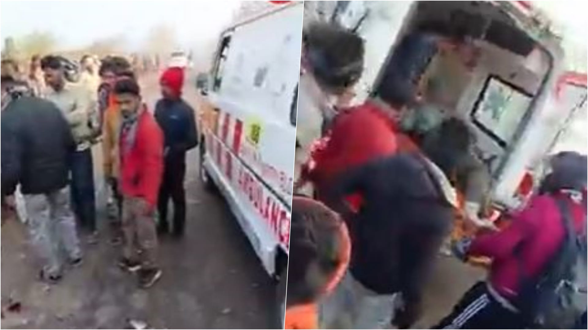 सड़क हादसे में बाइक सवार की मौत