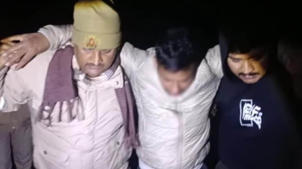 मुठभेड़ में गोकशी का आरोपी गिरफ्तार